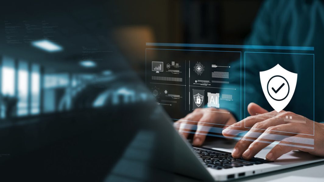 cybersecurity and privacy concept of data protection, secure encryption technology, secure internet access, secure encryption of user private data, Business confidentiality security.